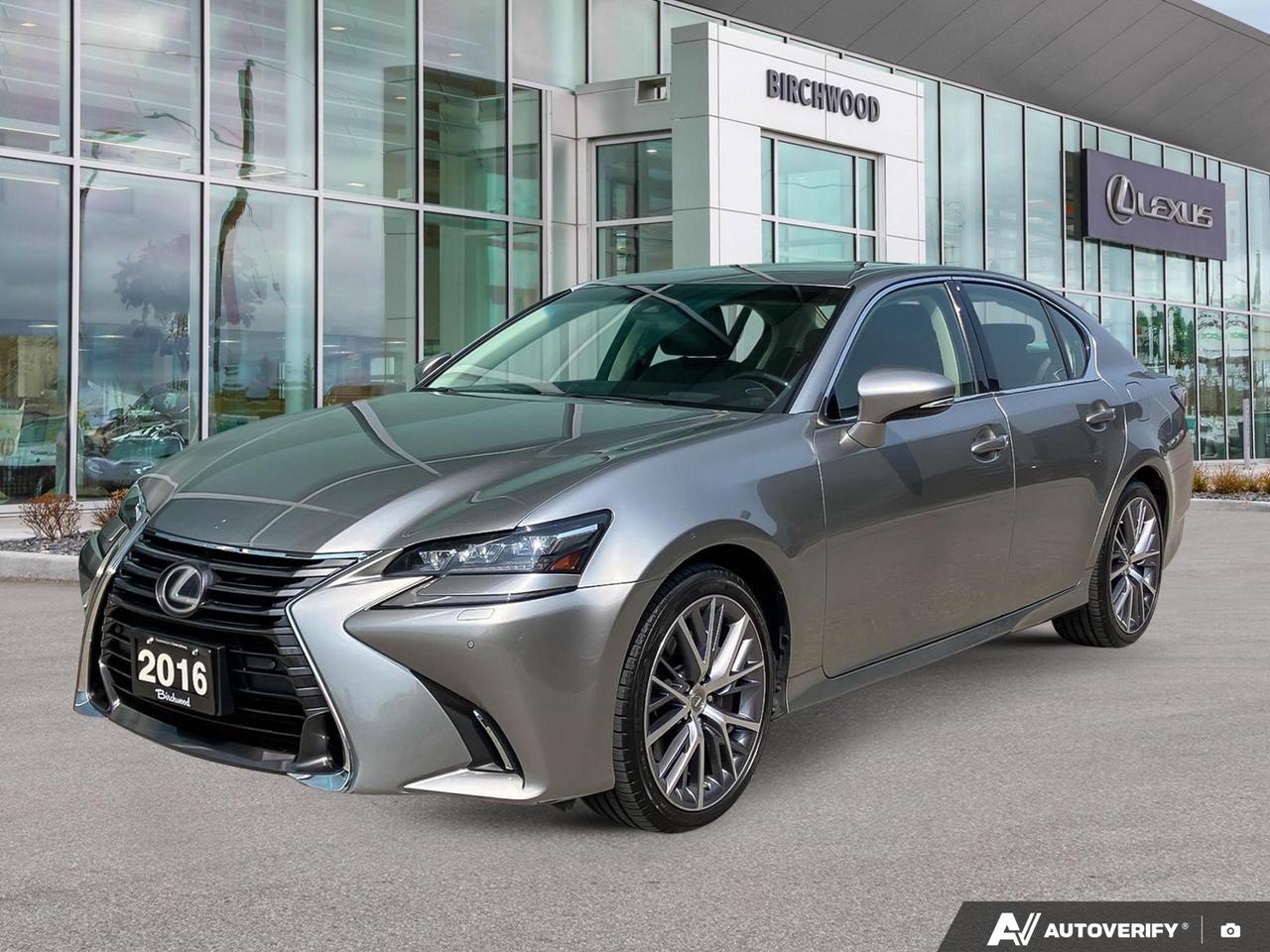 Used 2016 Lexus GS 350 Executive Local trade | Great history! for sale in Winnipeg, MB