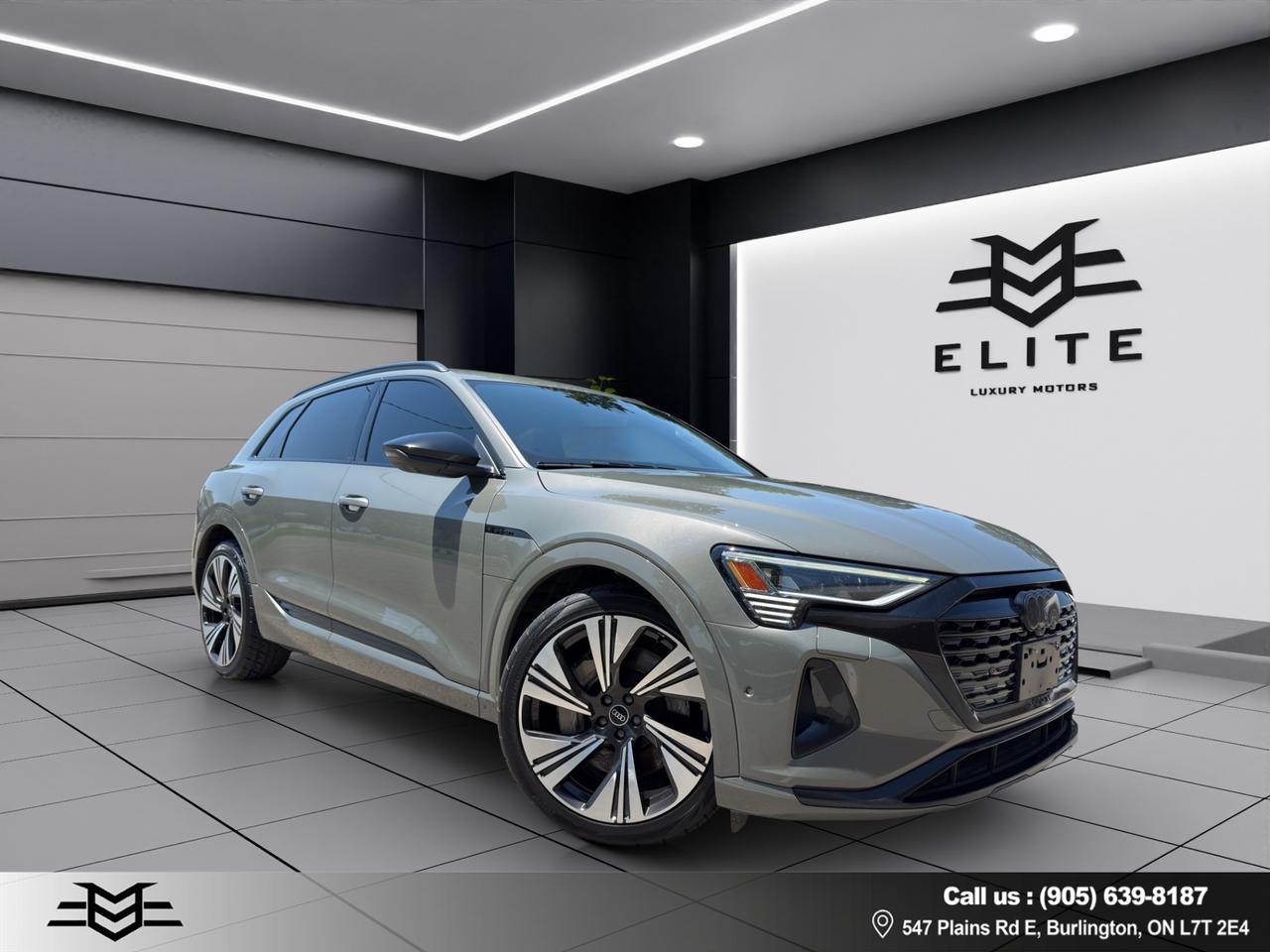 Used 2024 Audi Q8 e-tron QUATTRO - Blind Spot Monitor - Navigation System !!! for sale in Burlington, ON