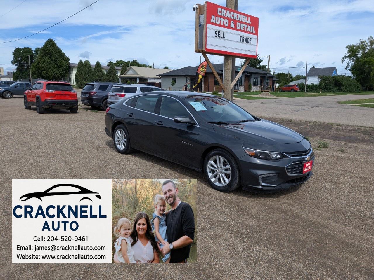 Used 2018 Chevrolet Malibu 4dr Sdn LT w/1LT for sale in Carberry, MB