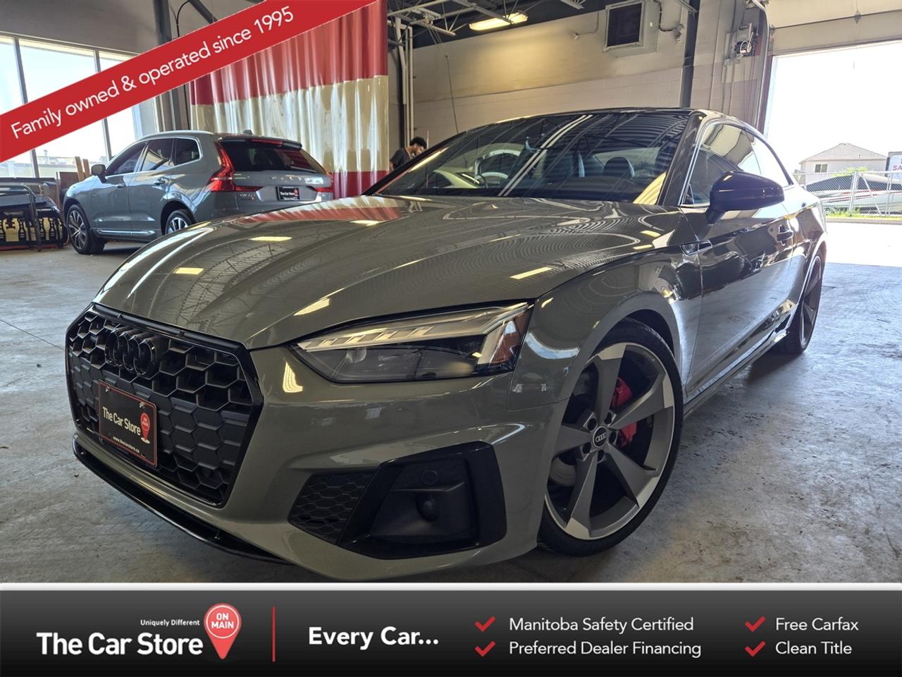 Used 2022 Audi A5 Progressiv | 1 Owner | Well Serviced for sale in Winnipeg, MB