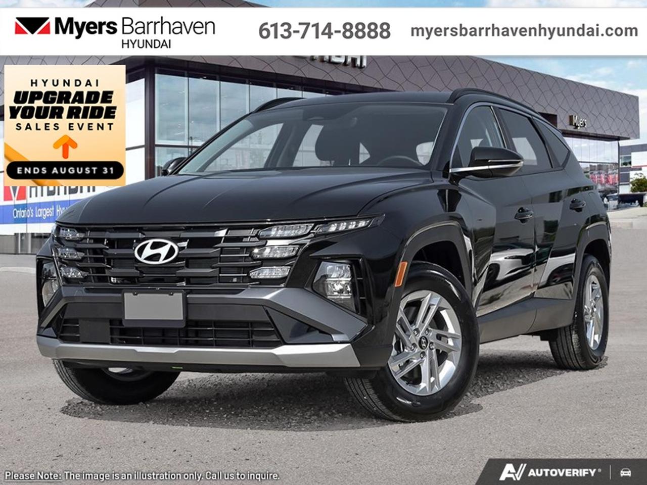 <b>Heated Seats,  Heated Steering Wheel,  Adaptive Cruise Control,  Remote Start,  Lane Keep Assist!</b><br> <br> This 2026 Hyundai Tucson is the defining answer to what makes an SUV great.<br> <br>This 2026 Hyundai Tucson was made with eye for detail. From subtle surprises to bold design features, every part of this 2026 Hyundai Tucson is a treat. Stepping into the interior feels like a step right into the future with breathtaking technology and luxury that will make your smartphone jealous. Add on an intelligently capable chassis and drivetrain and you have the SUV of the future, ready for you today.<br> <br>This Ash Black SUV has an Automatic transmission and is powered by a 187HP 2.5L 4 Cylinder Engine. <br> <br> Our Tucsons trim level is Preferred. The interior emphasizes comfort and usability with heated front bucket seats featuring an 8-way power adjustable drivers seat with lumbar support, a heated leather steering wheel, dual zone automatic climate control, cloth seating surfaces, a manual tilt and telescoping steering column, a full floor console with covered storage, and practical rear seating that folds to expand cargo capacity. Technology is anchored by a 12.3-inch infotainment display with Android Auto and Apple CarPlay, Bluetooth, BlueLink connected services, real time traffic, wireless phone connectivity, turn by turn navigation, multiple USB inputs, adaptive cruise control, smart device remote start, proximity key with push button start, remote keyless entry, and a comprehensive driver information center. Safety performance is supported by Forward Collision Avoidance Assist with pedestrian, cyclist, and junction turning detection, Lane Keeping Assist with departure warning, Blind Spot Collision Warning, Rear Cross Traffic Collision Avoidance Assist, Driver Monitoring Alert, a rear view monitor, multiple front, side, rear, and curtain airbags including an airbag occupancy sensor, side impact beams, stability control, traction control, child safety locks, and a tire pressure monitoring system. This vehicle has been upgraded with the following features: Heated Seats, Heated Steering Wheel, Adaptive Cruise Control, Remote Start, Lane Keep Assist, Collision Mitigation.<br><br> <br/><br> o~o