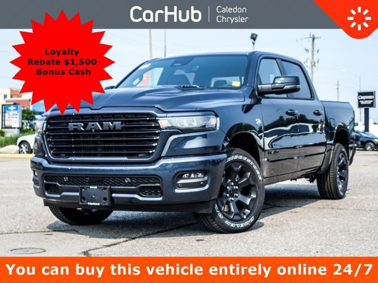 2026 RAM 1500 Sport Crew Cab 5'7'' Box 5.7L HEMI eTorque V8 | Over $4,400 in Factory Upgrades | Steel Sport Hood Photo