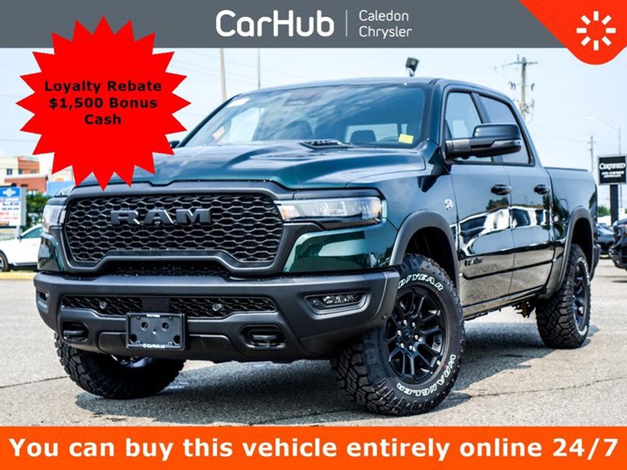 2026 RAM 1500 Rebel Crew Cab 5'7" Box 5.7L HEMI eTorque V8 | Nearly $12,000 in Factory Upgrades | Rebel Level 2 Equipment Group Photo