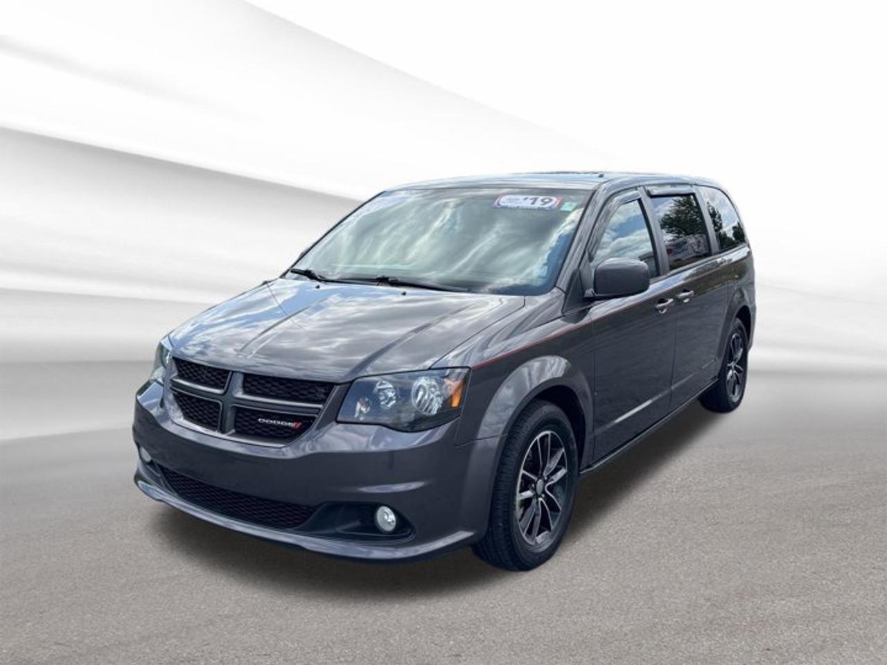 Meet the 2019 Dodge Grand Caravan GT, a practical used minivan built for busy family life and everyday hauling. Offered by Steele Halifax Chrysler Dodge Jeep Ram FIAT in Halifax, this Grey model with a Black interior pairs proven V6 power, front-wheel drive, and automatic convenience with the flexibility drivers expect from a Grand Caravan.With 158,000 km on the odometer, this 2019 Dodge Grand Caravan GT continues to deliver the space, comfort, and value that made it a familiar choice across Canada. Its 3.6-litre Pentastar V6 engine is well known for smooth performance, and satellite radio adds easy entertainment for daily commutes and long highway trips.FEATURES OF THE Grand Caravan GTGrey exterior with bold road presenceBlack interior with practical cabin layoutAutomatic transmission for smooth daily drivingSatellite radio for easy entertainment accessADVANCED SAFETY FEATURESAdvanced multistage front airbag protectionElectronic stability control for added confidenceFour-wheel anti-lock braking system includedChild protection features for family travelPERFORMANCE AND EFFICIENCY3.6-litre Pentastar V6 delivers strong powerFront-wheel drive supports steady road mannersAutomatic transmission offers smooth gear changesFlexible performance for city and highwayCOMFORT AND CONVENIENCEFour-door access helps family entrySpacious cabin suits daily family useEasy step-in height for passengersPractical layout supports busy routinesTECHNOLOGY AND CONNECTIVITYSatellite radio expands in-vehicle entertainment choicesSimple controls support quick operationClear driver information within easy reachCabin designed for everyday usabilityCARGO SPACEMinivan design supports generous cargo flexibilityLarge rear area handles family gearUseful storage for errands and travelVersatile interior fits changing daily needsAWARDS & RECOGNITIONSLowest Cost to Own, Vincentric, 2019Best Minivan for the Money, U.S. News, 2019WHAT OTHER OWNERS LIKEStrong V6 power for confident drivingSpacious interior for family transportationPractical cargo room for everyday haulingSmooth ride for long road tripsThe 2019 Dodge Grand Caravan GT remains a smart choice for drivers who need real minivan utility without giving up comfort or power. Its proven V6 engine, roomy four-door layout, and easy-driving automatic transmission make it well suited for school runs, weekend travel, and daily errands around Halifax.Finished in Grey with a Black interior, this used 2019 Dodge Grand Caravan GT offers a clean, practical look that fits family life well. For shoppers seeking value, space, and trusted Dodge capability from Steele Halifax Chrysler Dodge Jeep Ram FIAT, this Grand Caravan stands ready to keep up with your routine.This 2019 Dodge Grand Caravan GTs VIN is: 2C4RDGEG6KR669005 .We invite you to book a viewing and test drive at your earliest convenience