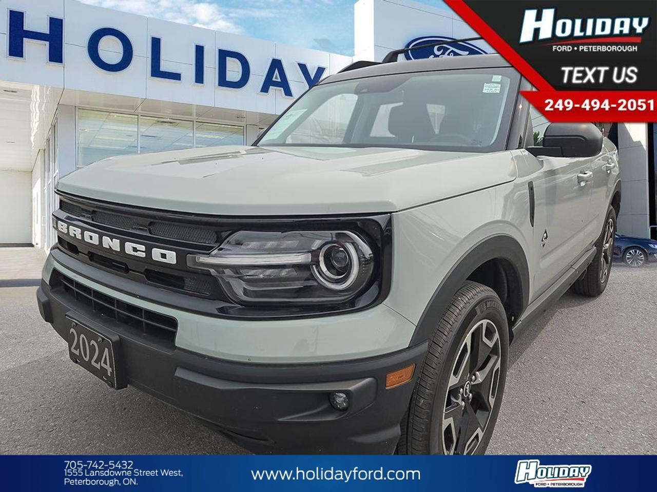 Used 2024 Ford Bronco Sport Outer Banks for sale in Peterborough, ON