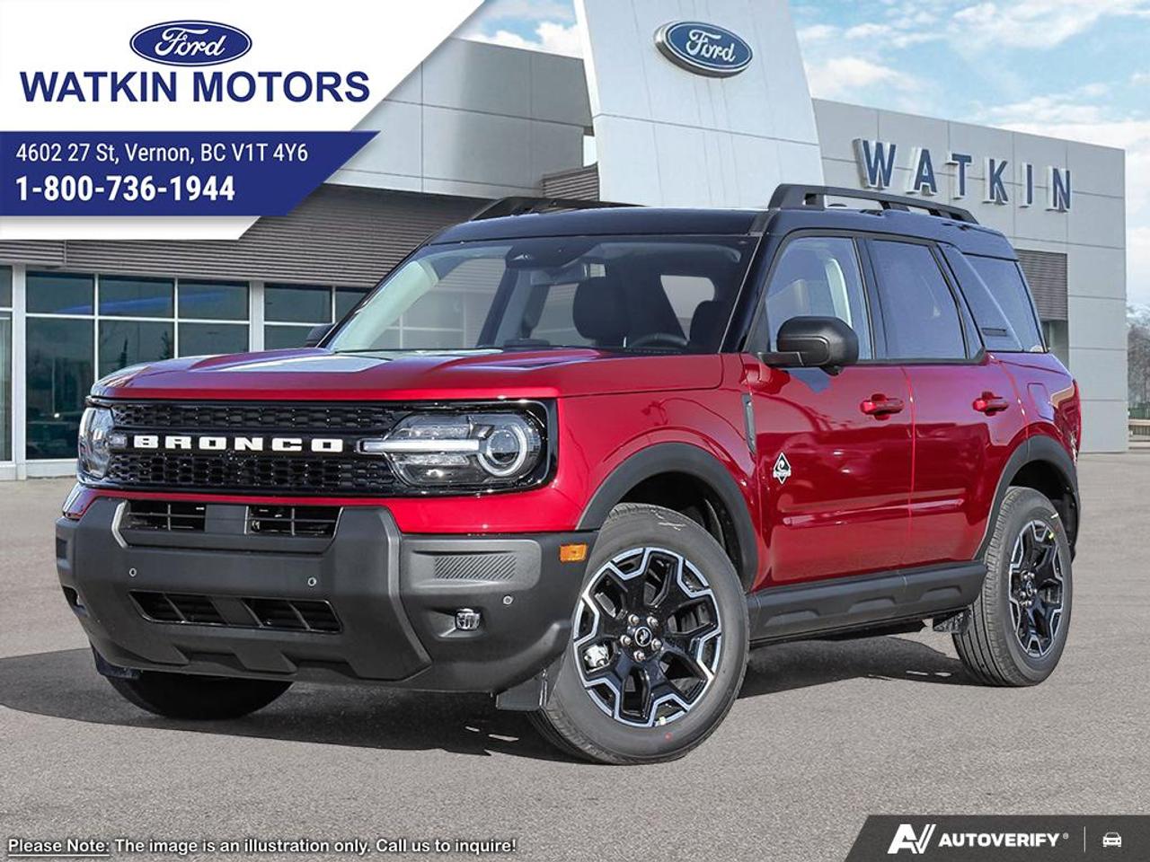 New 2026 Ford Bronco Sport Outer Banks for sale in Vernon, BC