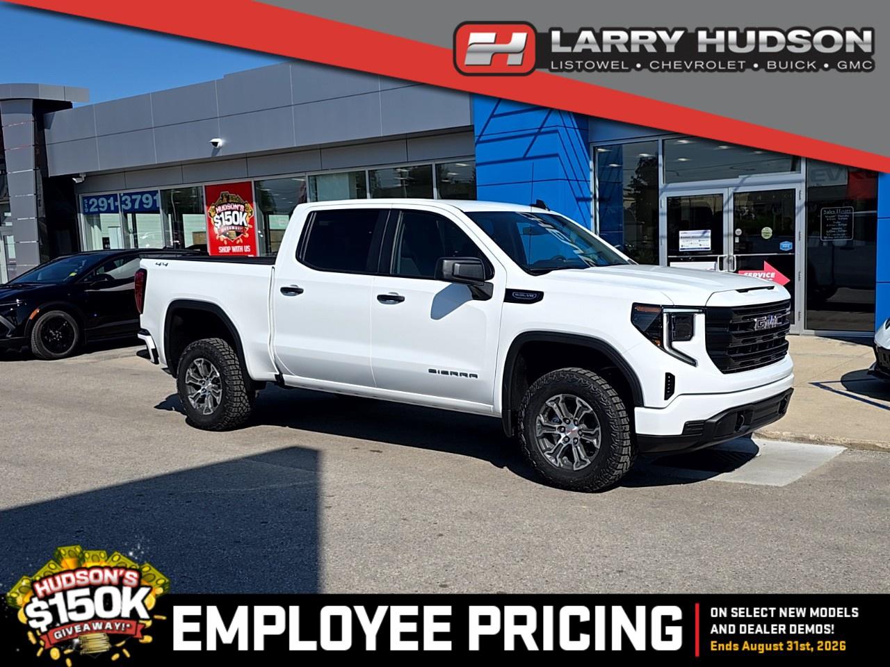 HUDSONS HAS IT! See it - Drive it - Own it - LOVE it. At Larry Hudson Chevrolet Buick GMC we make car buying a breeze! New car pricing with $0 down approvals are among your options (*on approved credit). There are a variety of finance and lease options available. Also expect top dollar for your trade-in! Selling price/payment shown includes cash incentive(s). Does not include HST & Licensing. Bi-Weekly payments reflect current Chevrolet Buick and GMC incentives. We have professional Product Specialist to guide you through your vehicle purchase. Contact us for more info! 1-800-350-3325