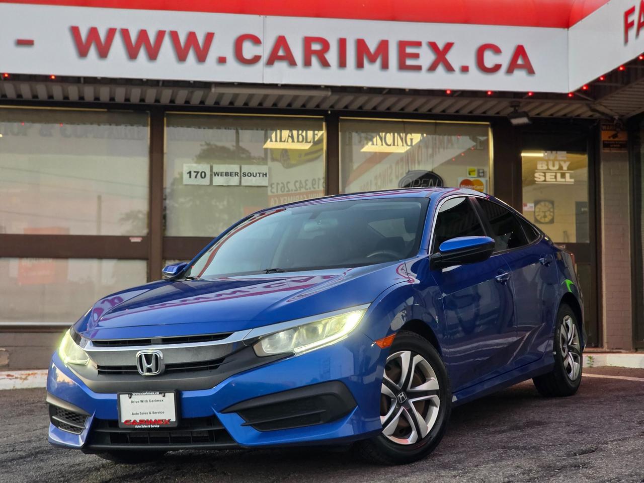 Used 2016 Honda Civic LX Excellent Service | Back up Camera | Heated Seats for sale in Waterloo, ON