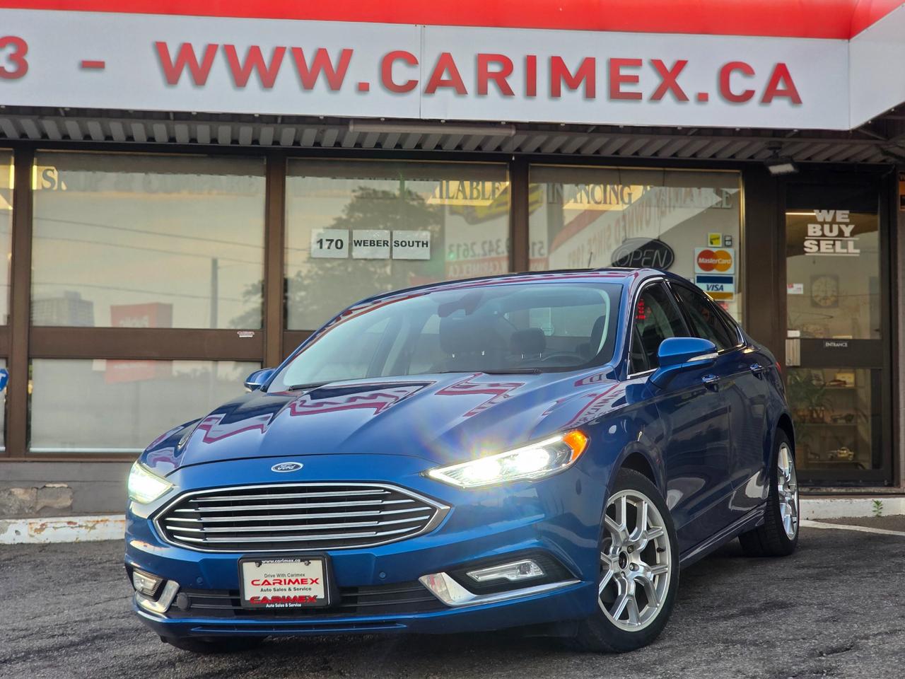 Used 2017 Ford Fusion Titanium One Owner | Accident Free | Excellent Maintenance for sale in Waterloo, ON