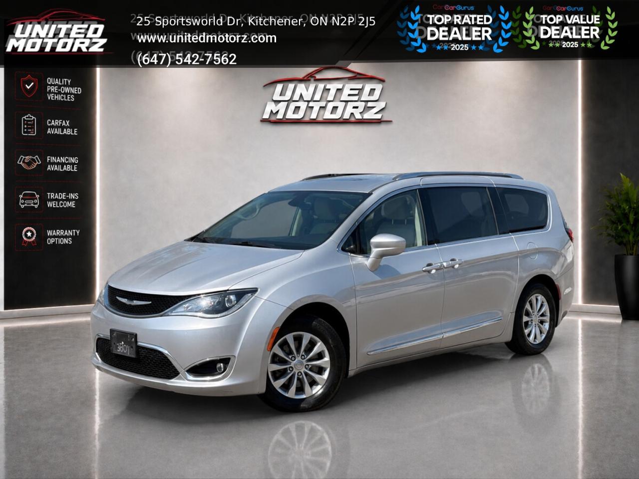 2018 Chrysler Pacifica Touring L Plus FWD 3.6L 6cyl~ SAFETY CERTIFIED~ NO Photo