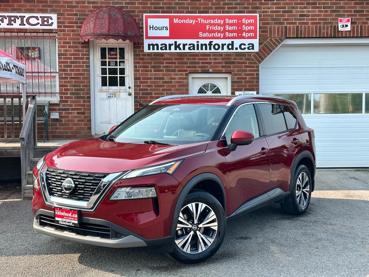 Used 2021 Nissan Rogue SV AWD HTD-Cloth PanoRoof XM CarPlay SkyCam Safety for sale in Bowmanville, ON