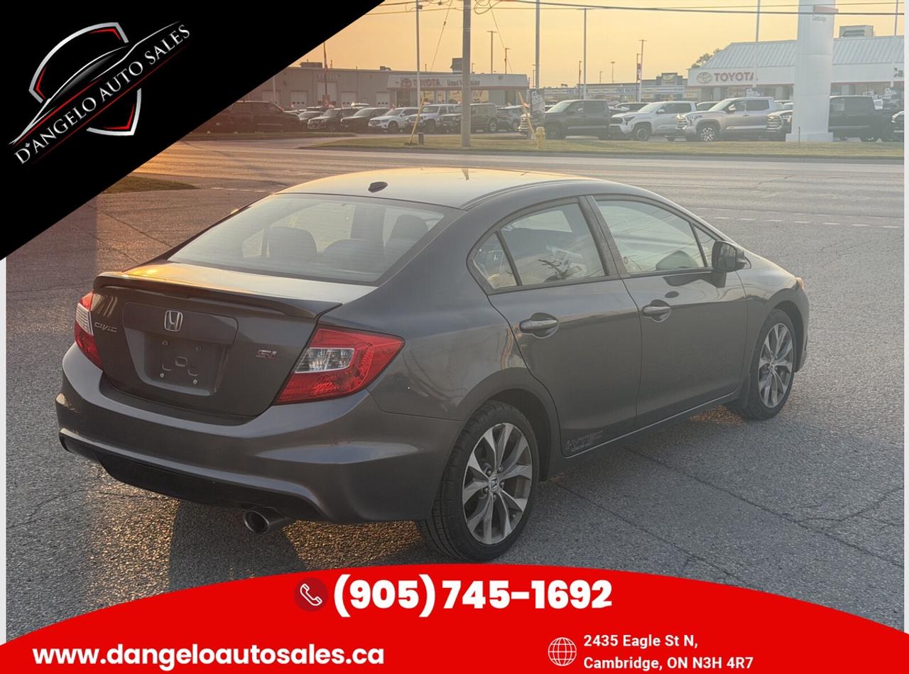 2012 Honda Civic SI Photo