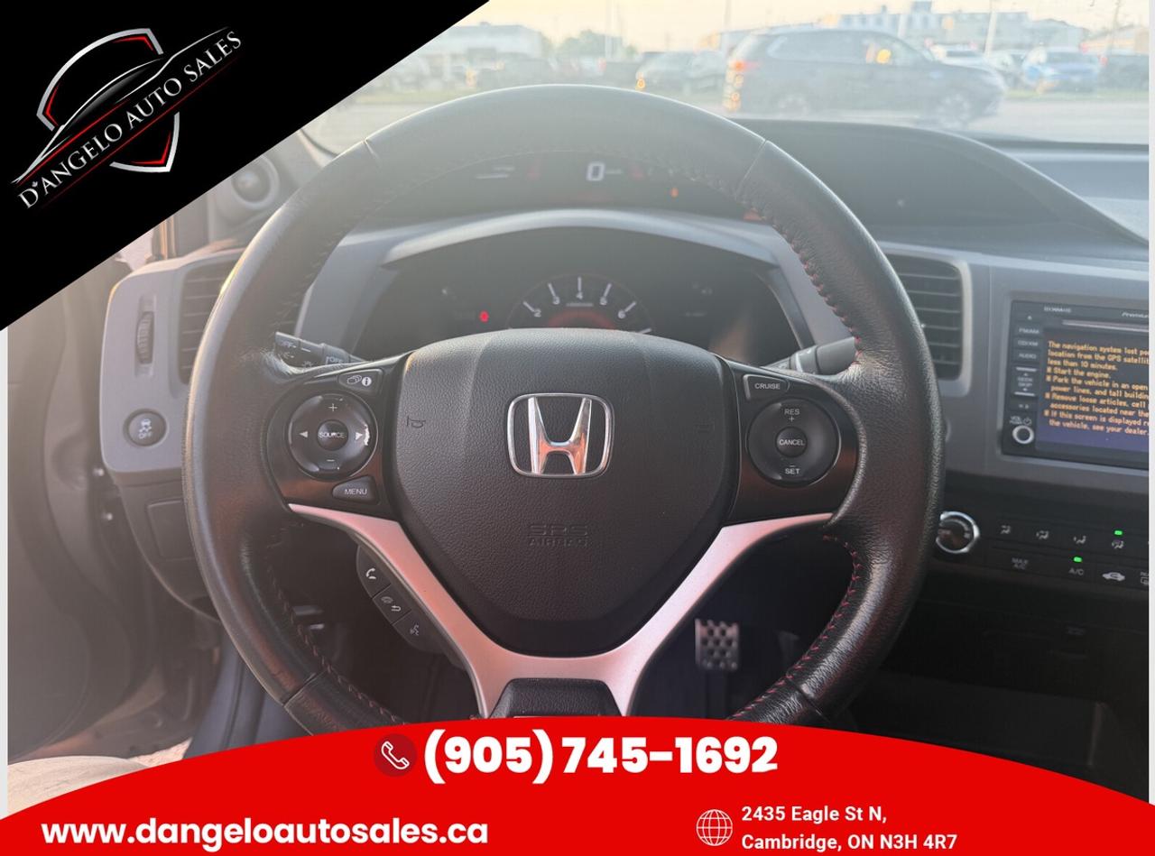2012 Honda Civic SI Photo