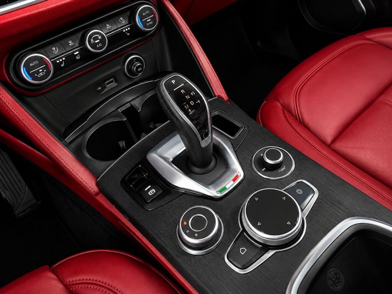 2021 Alfa Romeo Stelvio Q4 Sprint   AWD   Vulcano Black Metallic on Velvet Photo