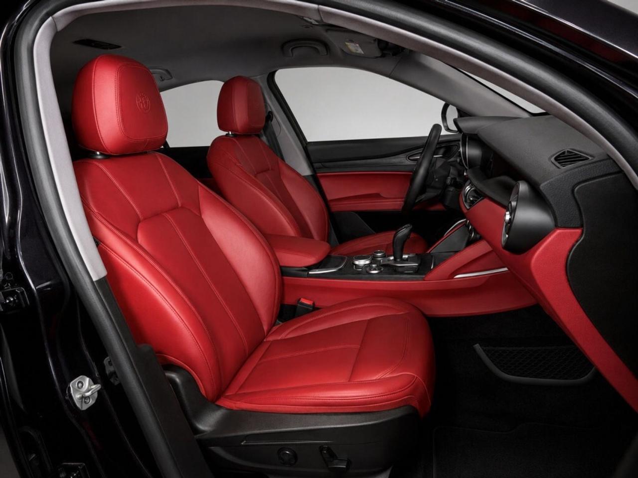 2021 Alfa Romeo Stelvio Q4 Sprint   AWD   Vulcano Black Metallic on Velvet Photo