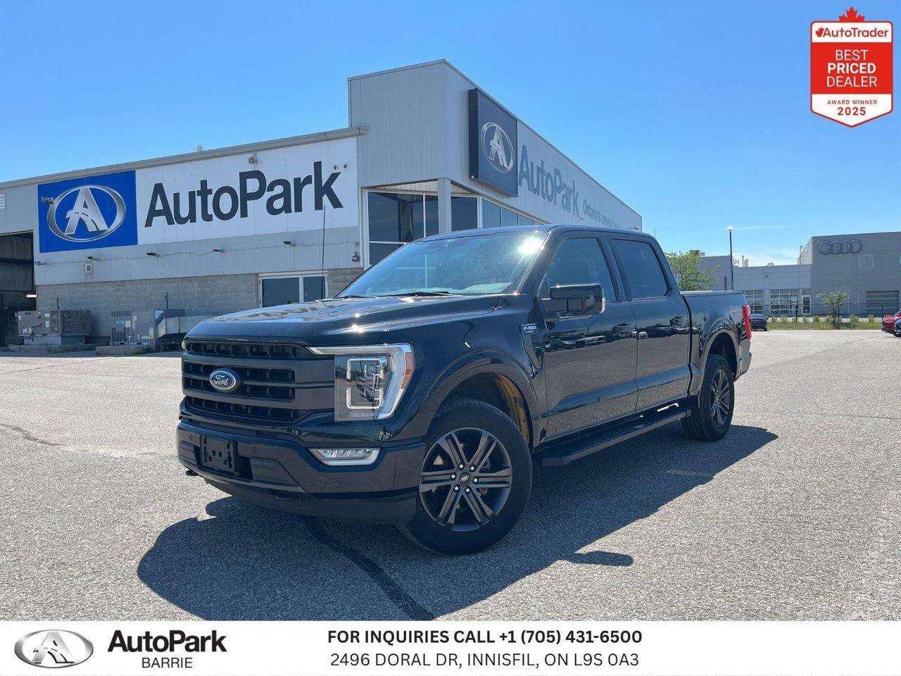Used 2022 Ford F-150 Lariat 4WD SuperCrew 5.5' Box for sale in Innisfil, ON