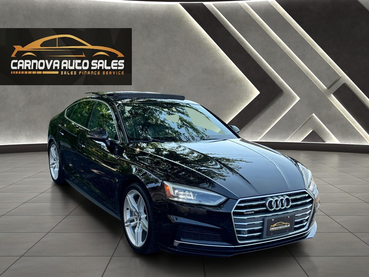 2018 Audi A5 Progressiv Quattro AWD+CLEAN CARFAX Photo