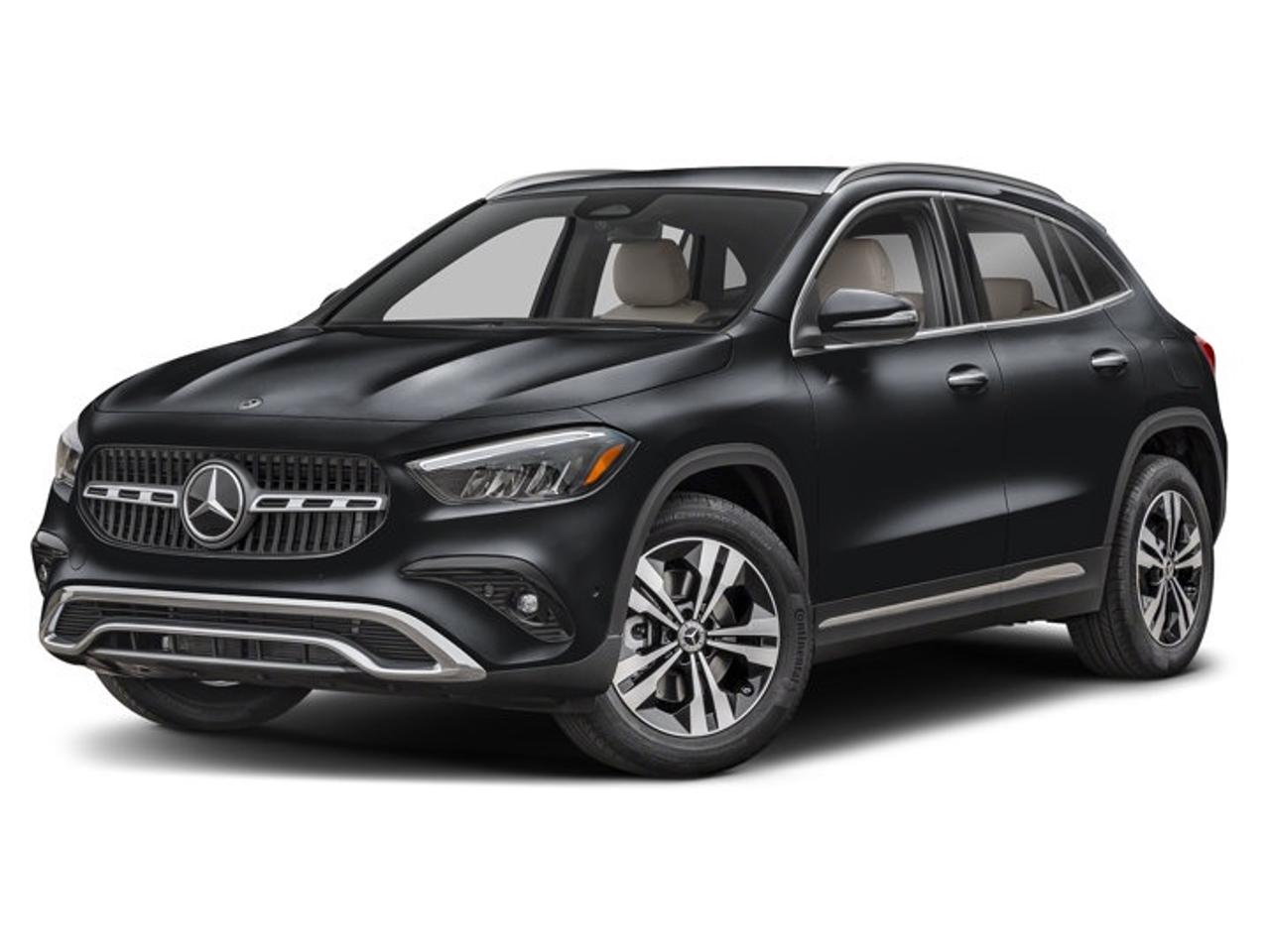 Exclusive Trim. 250, AMG Line w/Night Package, Active Distance Assist DISTRONIC, Panoramic Sunroof (Standard Option), All-Season Tires, Night Black, Black Fabric Roof Liner