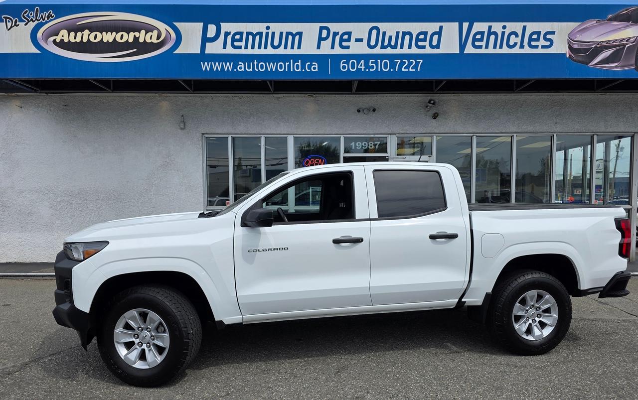 Used 2023 Chevrolet Colorado W/T Crew 2WD No Accidents, Power Group, 17
