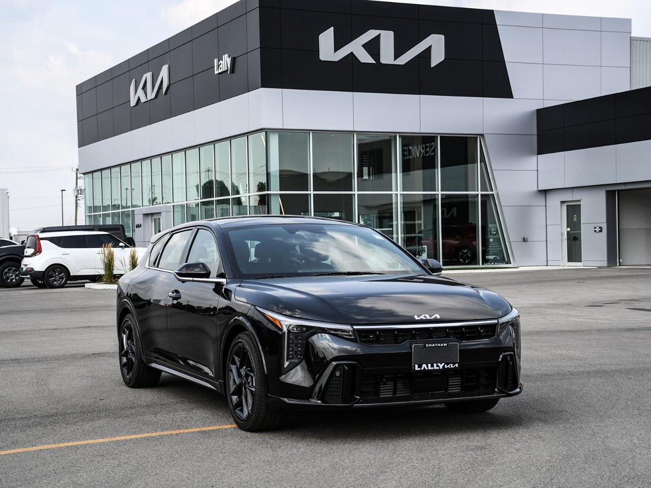 <h3><strong>2026 Kia K4 Hatchback  GT-Line Turbo Limited | Stock #LKFR00762</strong></h3><p>The <strong>2026 Kia K4 Hatchback GT-Line Turbo Limited</strong> blends exhilarating turbocharged performance, premium luxury, cutting-edge technology, and exceptional versatility into a sleek, sporty hatchback. Designed for drivers who want the engaging driving dynamics of a performance-inspired vehicle without sacrificing everyday practicality, the K4 Hatchback GT-Line Turbo Limited offers the perfect balance of athletic styling, comfort, and utility. Powered by a <strong>1.6L turbocharged 4-cylinder engine paired with an 8-speed automatic transmission</strong>, it delivers responsive acceleration, smooth shifting, and an exciting driving experience.</p><p>Built on a <strong>Front-Wheel Drive platform</strong>, the K4 Hatchback GT-Line Turbo Limited offers agile handling, confident cornering, and a refined ride that makes every commute or road trip enjoyable. Its sport-tuned suspension, paddle shifters, and responsive steering create a connected driving experience while maintaining the comfort expected from a premium compact hatchback.</p><p>Inside, you'll find a thoughtfully designed cabin featuring <strong>premium leather seating surfaces</strong>, <strong>heated and ventilated front seats</strong>, <strong>heated rear seats</strong>, and a <strong>heated steering wheel</strong> for year-round comfort. The hatchback design provides increased cargo versatility compared to a traditional sedan, while split-folding rear seats make it easy to accommodate luggage, sporting equipment, shopping, or larger items for weekend adventures.</p><p>Technology is one of the K4 Hatchback's standout features, highlighted by Kia's impressive <strong>dual 12.3-inch panoramic display system</strong> that seamlessly integrates the digital instrument cluster and infotainment touchscreen into one sleek, modern interface. <strong>Apple CarPlay and Android Auto</strong>, integrated navigation, <strong>wireless phone charging</strong>, premium audio, Bluetooth connectivity, and multiple USB charging ports ensure everyone stays connected and entertained. Additional premium features such as a <strong>power sunroof</strong>, smart key with push-button start, and remote start further enhance convenience.</p><p>Safety remains a top priority with Kia's latest <strong>Advanced Driver Assistance Systems</strong>, including <strong>Forward Collision-Avoidance Assist</strong>, <strong>Blind-Spot Collision Avoidance Assist</strong>, <strong>Rear Cross-Traffic Collision Avoidance Assist</strong>, <strong>Lane Keeping Assist</strong>, <strong>Lane Following Assist</strong>, <strong>Highway Driving Assist</strong>, <strong>Smart Cruise Control</strong>, <strong>Blind-Spot View Monitor</strong>, and a <strong>Surround View Monitor</strong>, helping provide confidence and peace of mind on every drive.</p><p>On the exterior, the K4 Hatchback GT-Line Turbo Limited makes a bold statement with aggressive GT-Line styling, distinctive LED lighting, sporty body accents, a sculpted rear hatch, premium alloy wheels fitted with all-season <strong>tires</strong>, and an athletic stance that perfectly reflects its performance-inspired personality.</p><p>With its combination of turbocharged performance, premium comfort, advanced technology, versatile hatchback practicality, and comprehensive safety features, the <strong>2026 Kia K4 Hatchback GT-Line Turbo Limited</strong> is an outstanding choice for drivers seeking a compact vehicle that delivers excitement, sophistication, and everyday functionality.</p><p><strong>Call us today for the latest incentives from Kia Canada!</strong></p> <p>OnRoads: Deductible coverage + Windshield chip coverage + theft/recovery benefit policy. Mats/Wheel locks</p>