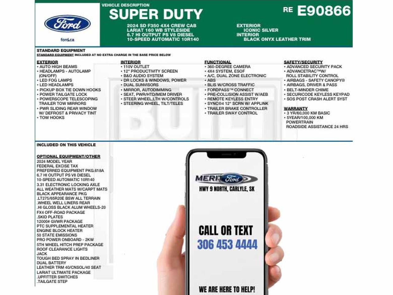 2024 Ford F-350 Super Duty SRW Lariat Photo1