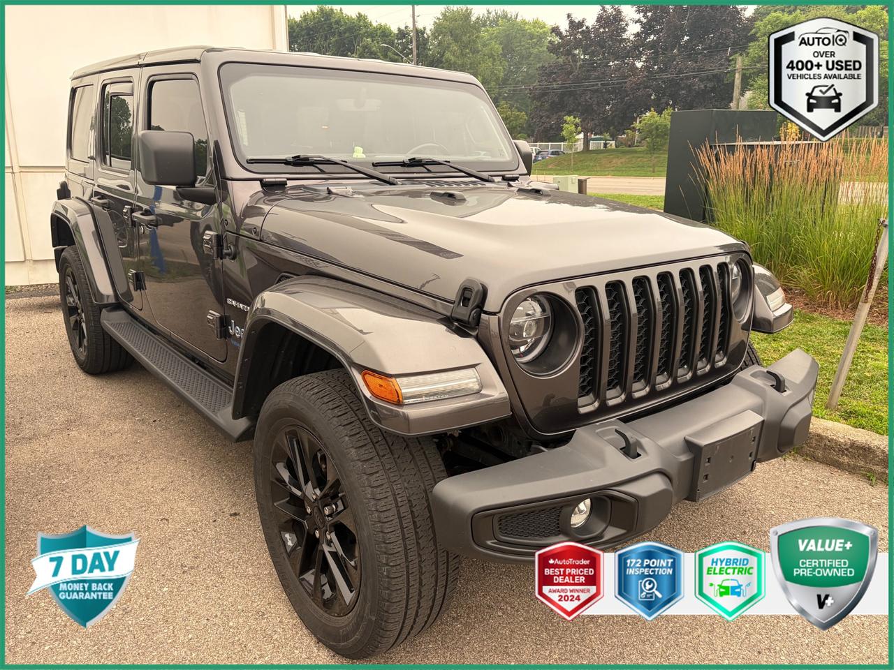 Used 2021 Jeep Wrangler Unlimited 4xe Sahara for sale in Hamilton, ON