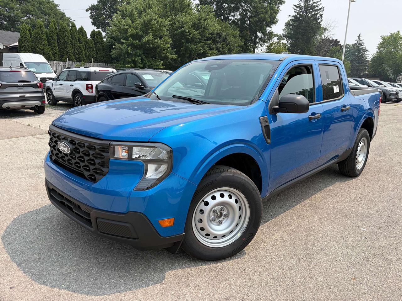 <p>Get ready to experience the all-new 2026 Ford Maverick, a compact pickup truck designed to tackle your everyday adventures with surprising capability and smart features. At Winegard Ford, were excited to introduce this versatile new model, perfect for those who need a trucks utility without the bulk. The 2026 Maverick XL AWD SuperCrew 102A is built for Canadian roads, offering the confidence of all-wheel drive and a spacious SuperCrew cabin that comfortably seats your crew.</p>
<p>This isnt just any truck; its a smart, efficient, and surprisingly capable companion. Whether youre hauling gear for a weekend getaway, navigating city streets, or heading out for some outdoor fun, the 2026 Ford Maverick is engineered to make your life easier and more enjoyable. Come down to Winegard Ford and discover how this innovative pickup can fit seamlessly into your lifestyle.</p>
<p>Here are five features that truly make the 2026 Ford Maverick XL AWD SuperCrew 102A stand out:</p>
<ul>
<li><strong>2K Trailer Hitch Receiver:</strong> Ready to tow? This integrated trailer hitch receiver means you can easily hook up your trailer, whether its for recreational gear, home improvement projects, or weekend adventures.</li>
<li><strong>Ford Co-Pilot360™:</strong> Drive with enhanced confidence thanks to the suite of advanced driver-assist technologies included in Ford Co-Pilot360™. This system is designed to help you navigate the road with greater awareness and peace of mind.</li>
<li><strong>All-Wheel Drive (AWD):</strong> Conquer changing Canadian weather and road conditions with the sure-footed capability of All-Wheel Drive. It provides enhanced traction and stability when you need it most.</li>
<li><strong>SuperCrew Cab:</strong> Dont compromise on passenger space. The SuperCrew configuration offers four doors and ample room for your friends, family, or colleagues, making it as practical for people as it is for cargo.</li>
<li><strong>Compact and Nimble Design:</strong> Experience the best of both worlds – truck utility in a surprisingly agile and easy-to-maneuver package. Its perfect for urban driving and tight parking spots, yet still ready for your hauling needs.</li>
</ul>
<p><strong><em>Powered by AutoIntelligence™</em></strong></p>
<p>Vehicle information has been generated using artificial intelligence and is provided for informational purposes only. While efforts are made to ensure accuracy, please confirm all details directly with the dealer.</p>
