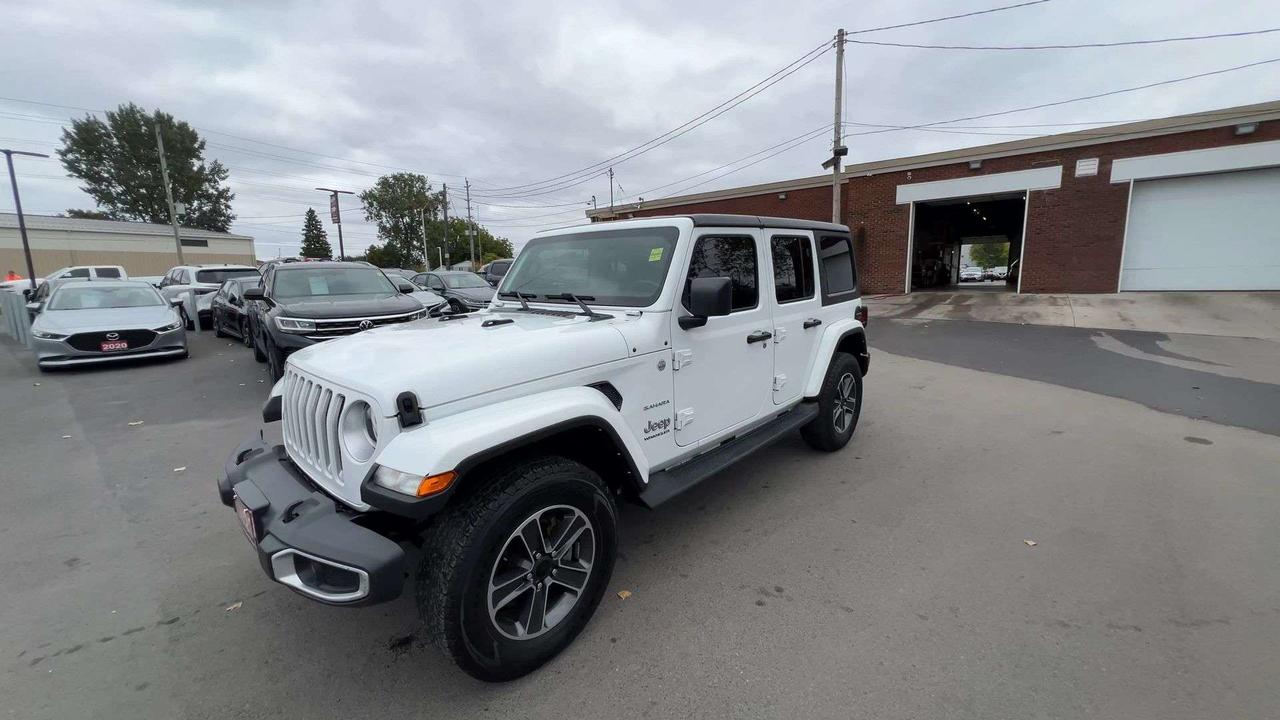 2023 Jeep Wrangler SAHARA 4X4 | 4-DR | HTD SEATS | CARPLAY | HARD TOP Photo3