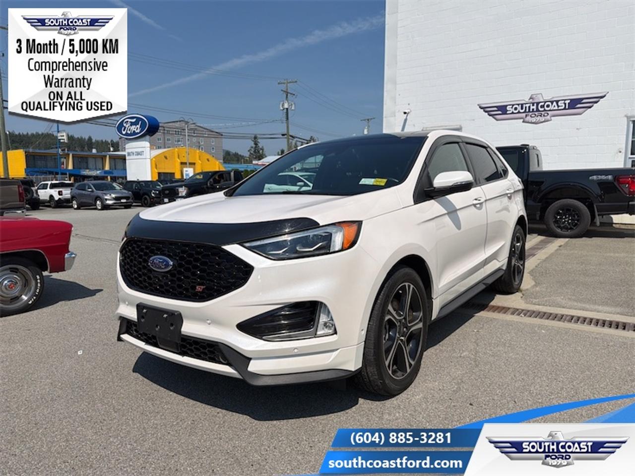 Used 2019 Ford Edge ST AWD  - Leather Seats -  Heated Seats for sale in Sechelt, BC