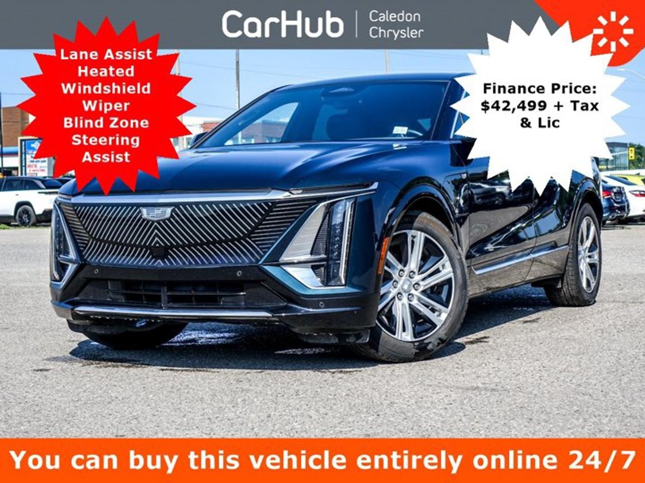 2024 Cadillac LYRIQ Tech Fully Electric | 33-Inch LED Display | Google Built-In | Wireless Apple CarPlay and Android Auto Photo