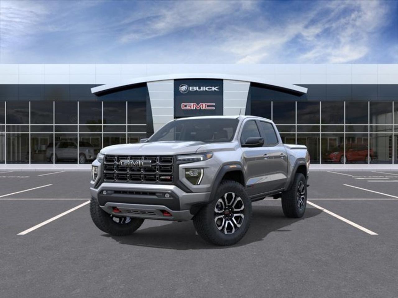 4WD Crew Cab AT4, 8-Speed Automatic, Turbocharged Gas I4 2.7L/