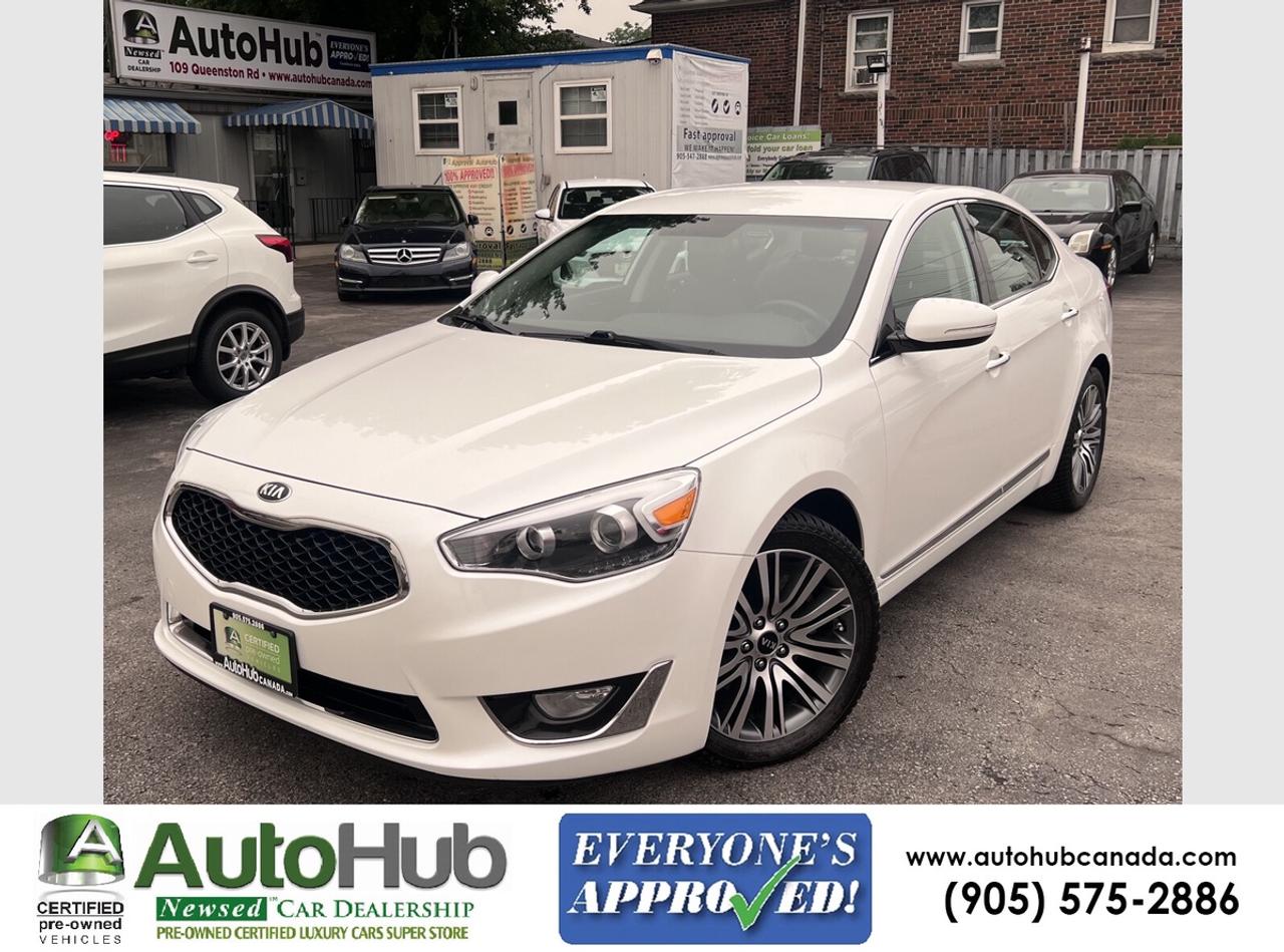 Used 2016 Kia CADENZA NAV-LEATHER-BACKUP CAMERA-HEATED SEATS for sale in Hamilton, ON