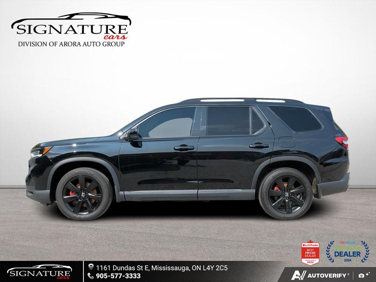 2025 Honda Pilot Black Edition No Accident One Owner Panoramic Roof Photo