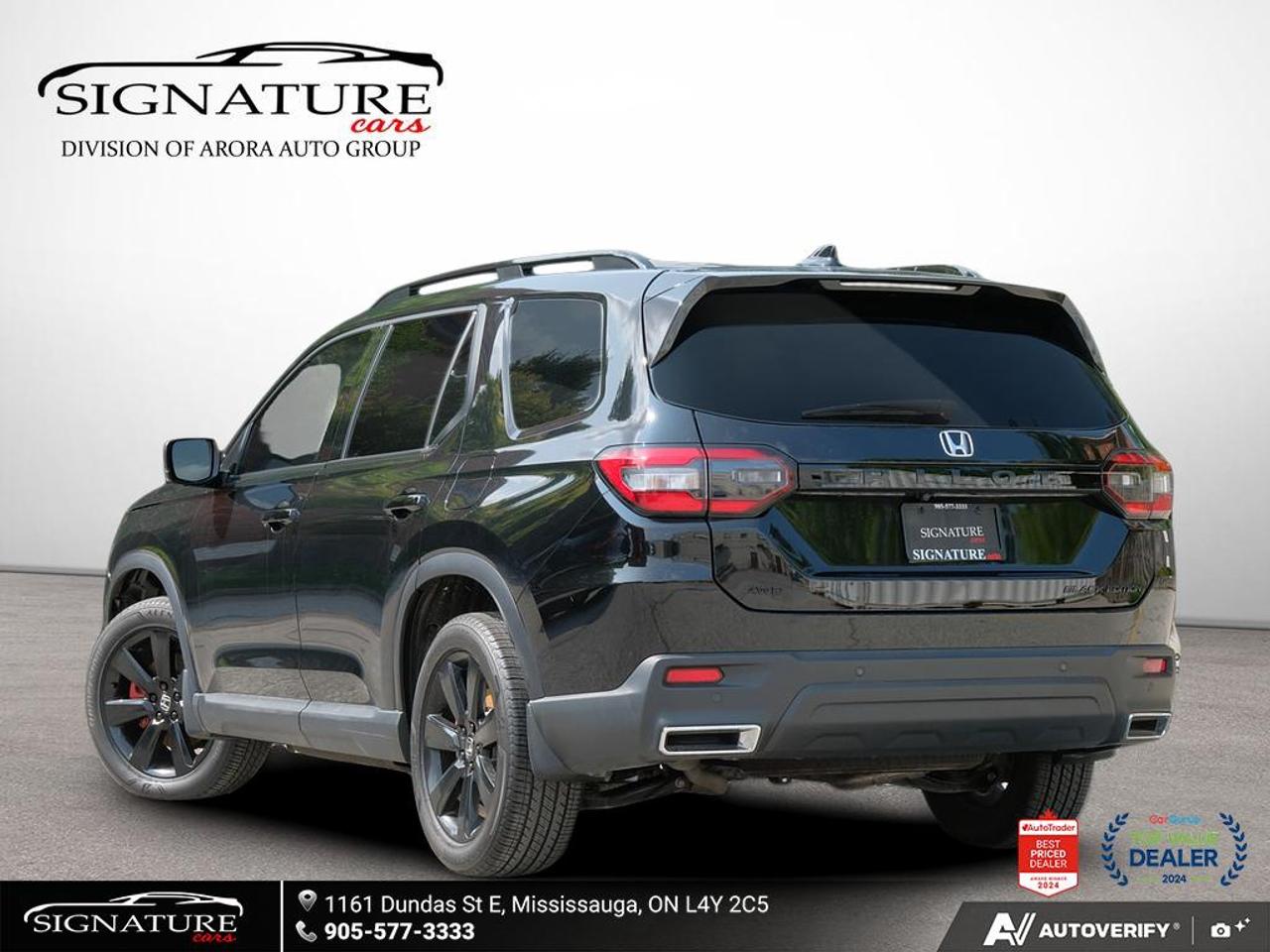 2025 Honda Pilot Black Edition No Accident One Owner Panoramic Roof Photo