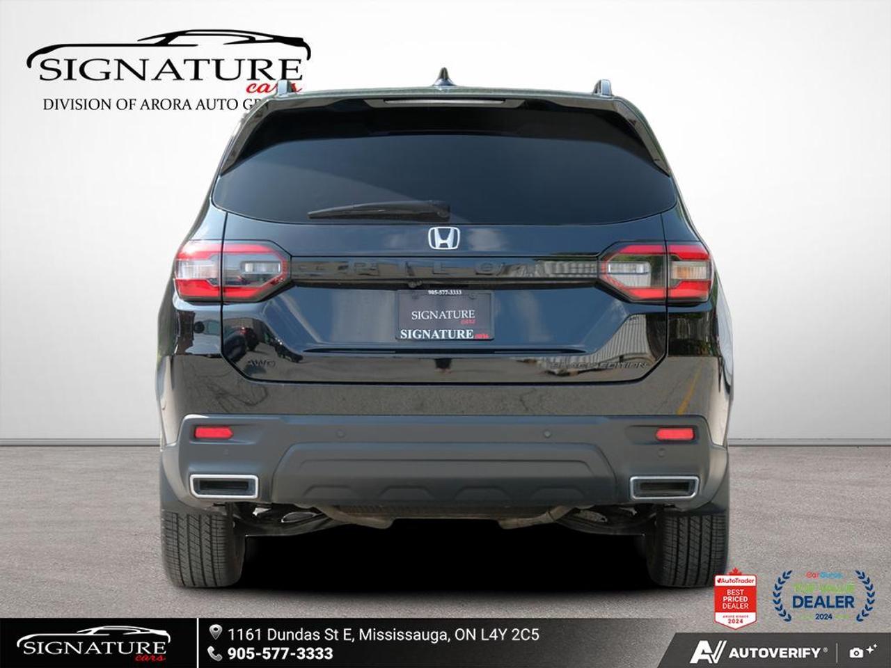 2025 Honda Pilot Black Edition No Accident One Owner Panoramic Roof Photo