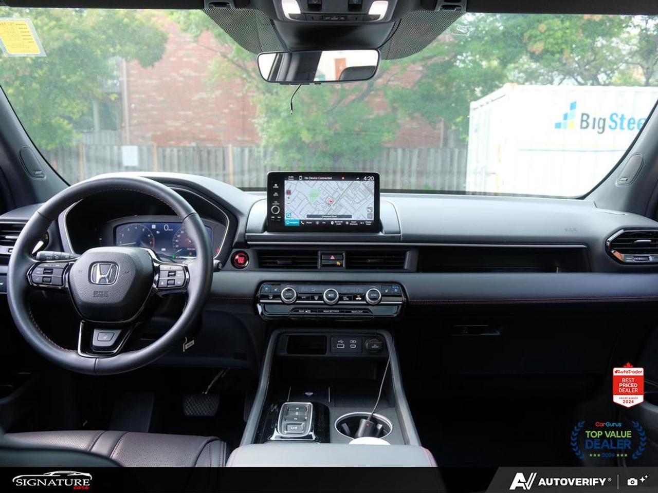 2025 Honda Pilot Black Edition No Accident One Owner Panoramic Roof Photo