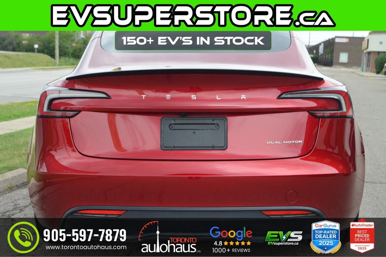 2024 Tesla Model 3 LONG RANGE AWD I EVSUPERSTORE.CA Photo