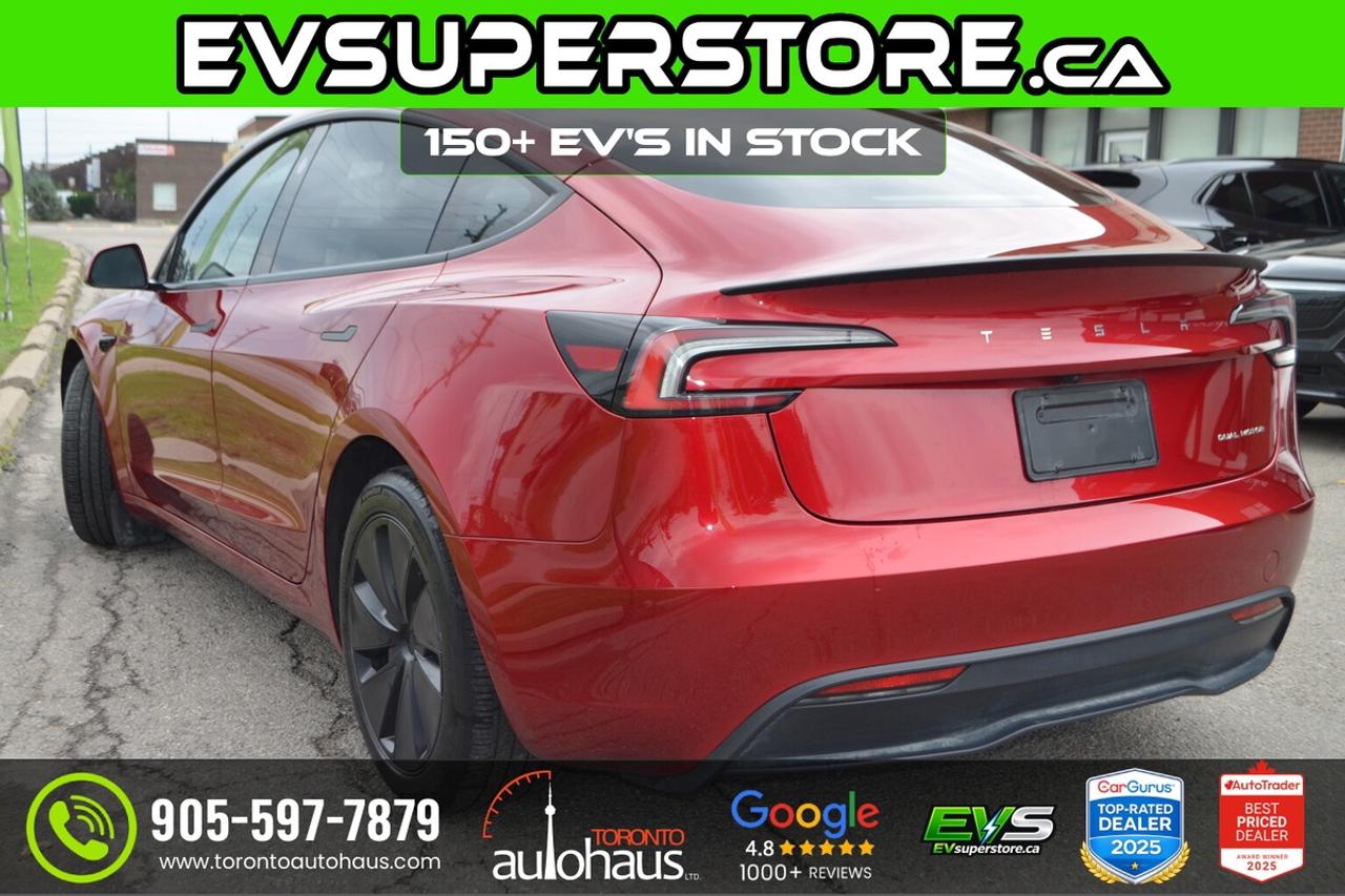 2024 Tesla Model 3 LONG RANGE AWD I EVSUPERSTORE.CA Photo