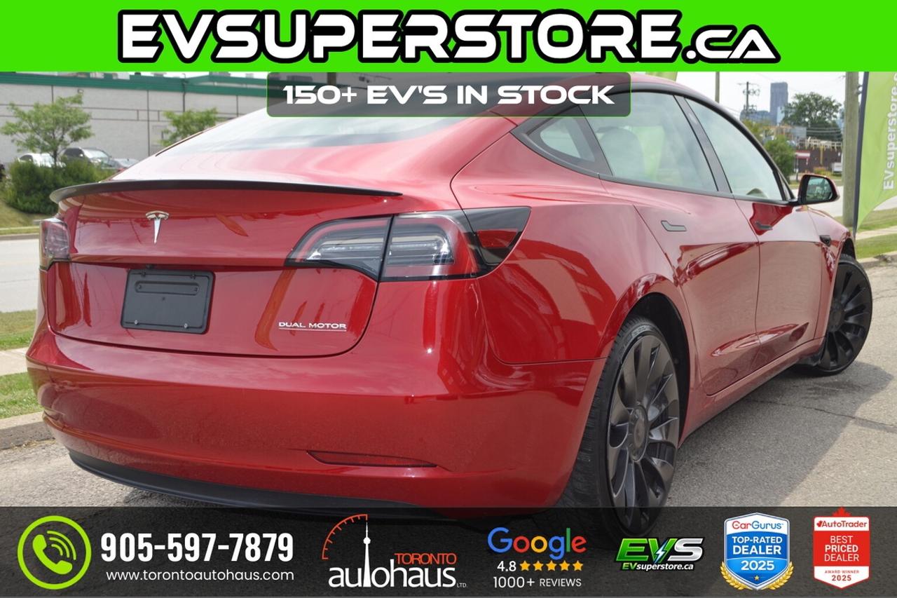 2023 Tesla Model 3 PERFORMANCE AWD I WHITE INTERIOR Photo