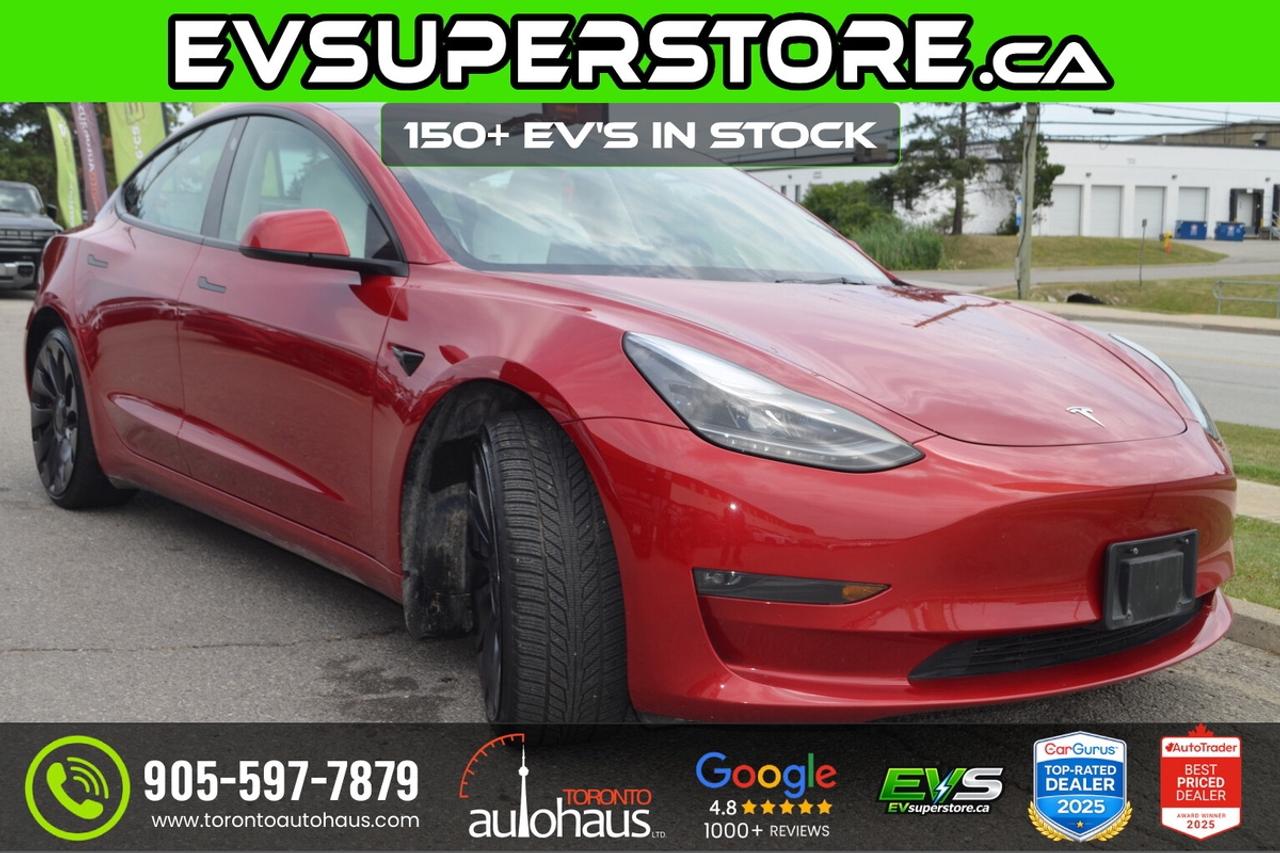 2023 Tesla Model 3 PERFORMANCE AWD I WHITE INTERIOR Photo