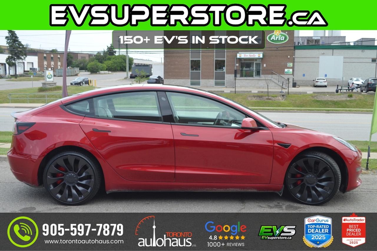 2023 Tesla Model 3 PERFORMANCE AWD I WHITE INTERIOR Photo4