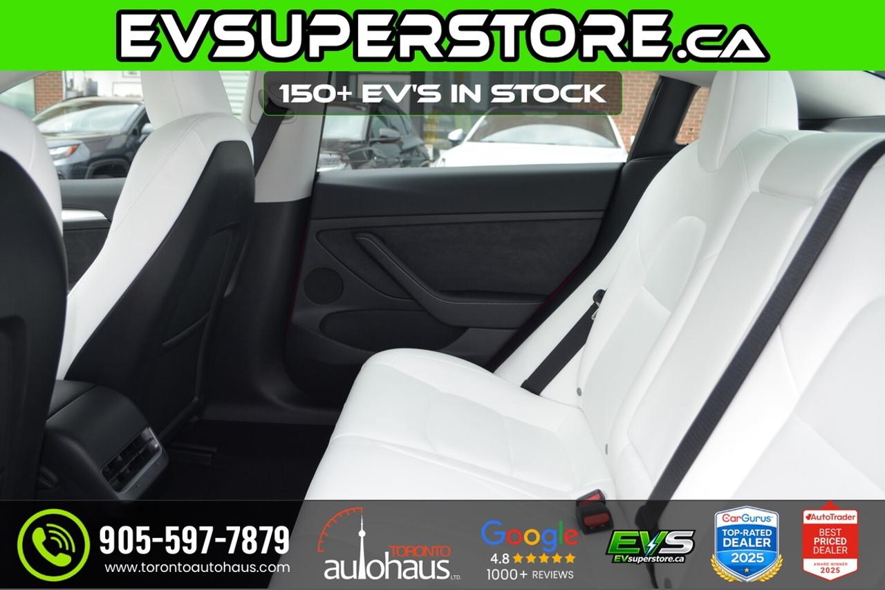 2023 Tesla Model 3 PERFORMANCE AWD I WHITE INTERIOR Photo
