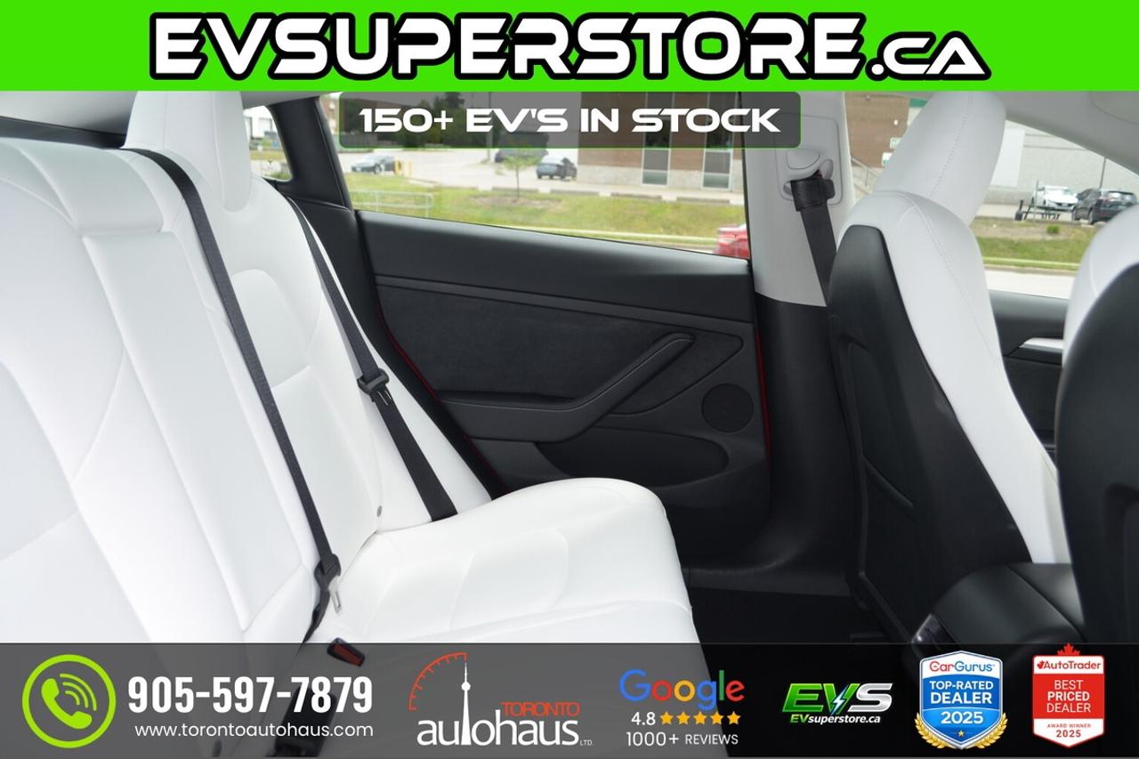 2023 Tesla Model 3 PERFORMANCE AWD I WHITE INTERIOR Photo