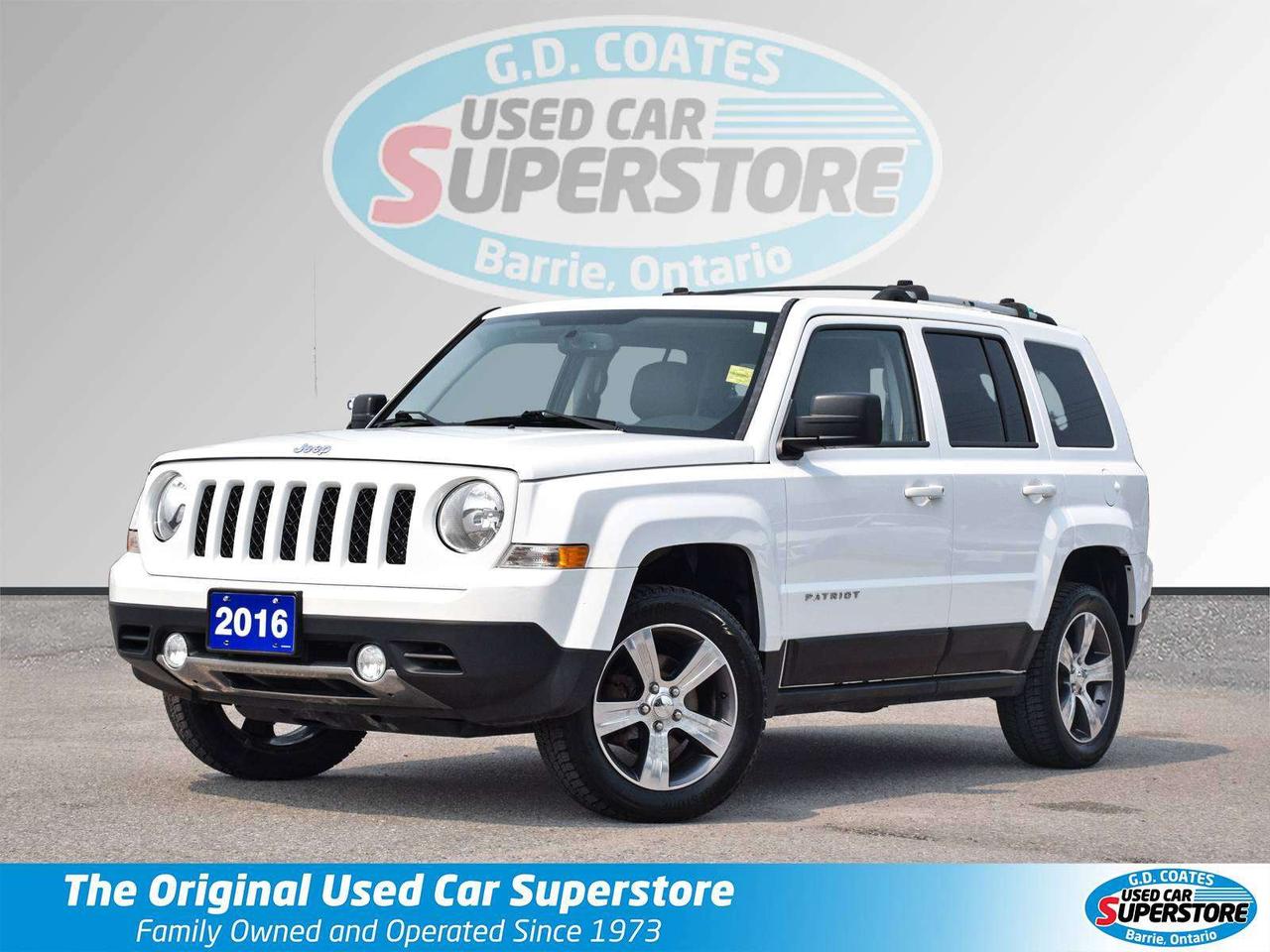 2016 Jeep Patriot High Altitude 4x4 ~Nav ~Sunroof ~Heated Leather Photo