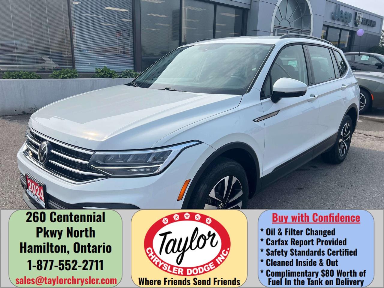 2024 Volkswagen Tiguan Trendline 4MOTION AWD *HEATED SEATS *CARPLAY *BKP Photo0