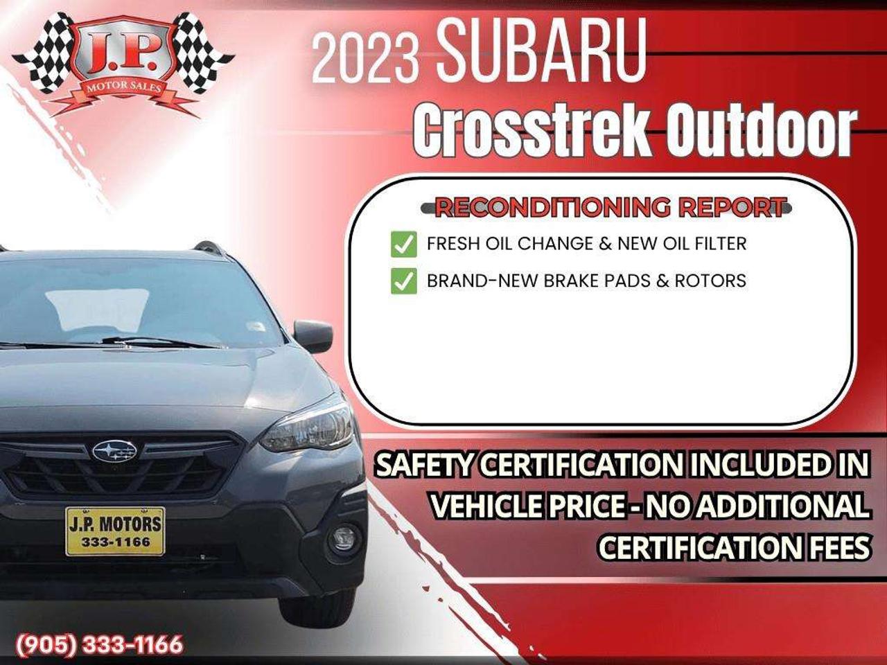 2023 Subaru Crosstrek Outdoor Apple CarPlay & Android Auto • Heated Front Seats • Lane Assist • SiriusXM® Satellite Radio • Brake Assist Photo