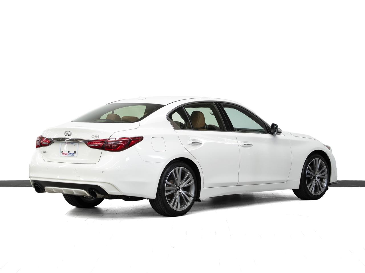 2021 Infiniti Q50 SPORT TECH AWD | Nav | Leather | Sunroof | CarPlay Photo