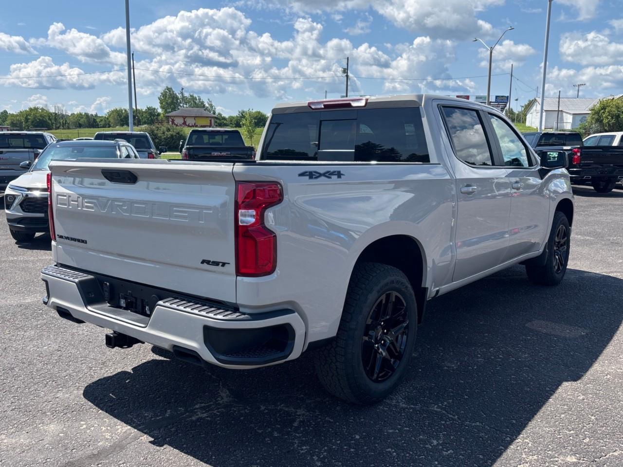 2026 Chevrolet Silverado 1500 RST New 5 Passenger Crew Cab V8 4X4 Truck with Heated Front Seats, Heated Steering Wheel, Wireless Phone Charging, Dark Appearance Package and a 13.4 Diagonal Touchscreen Radio with Google Built-In, Wirel Photo