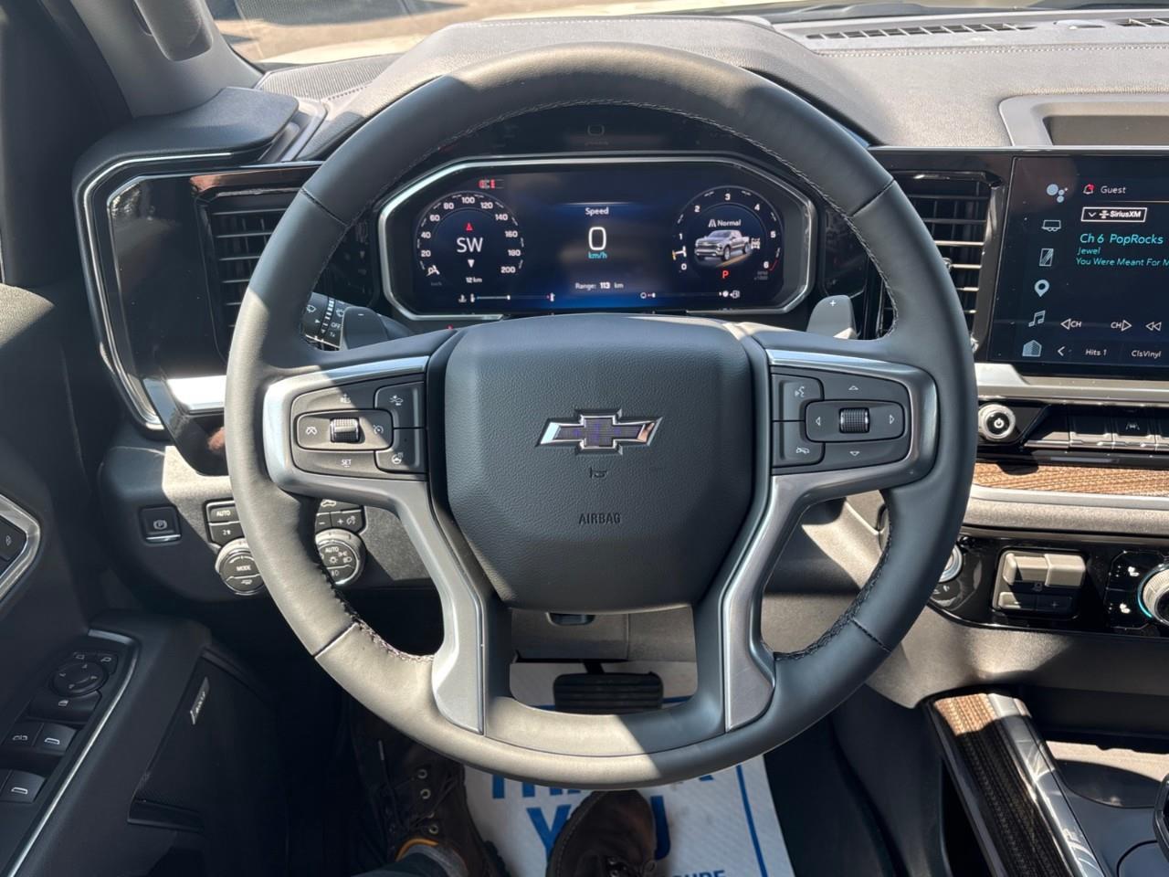 2026 Chevrolet Silverado 1500 RST New 5 Passenger Crew Cab V8 4X4 Truck with Heated Front Seats, Heated Steering Wheel, Wireless Phone Charging, Dark Appearance Package and a 13.4 Diagonal Touchscreen Radio with Google Built-In, Wirel Photo