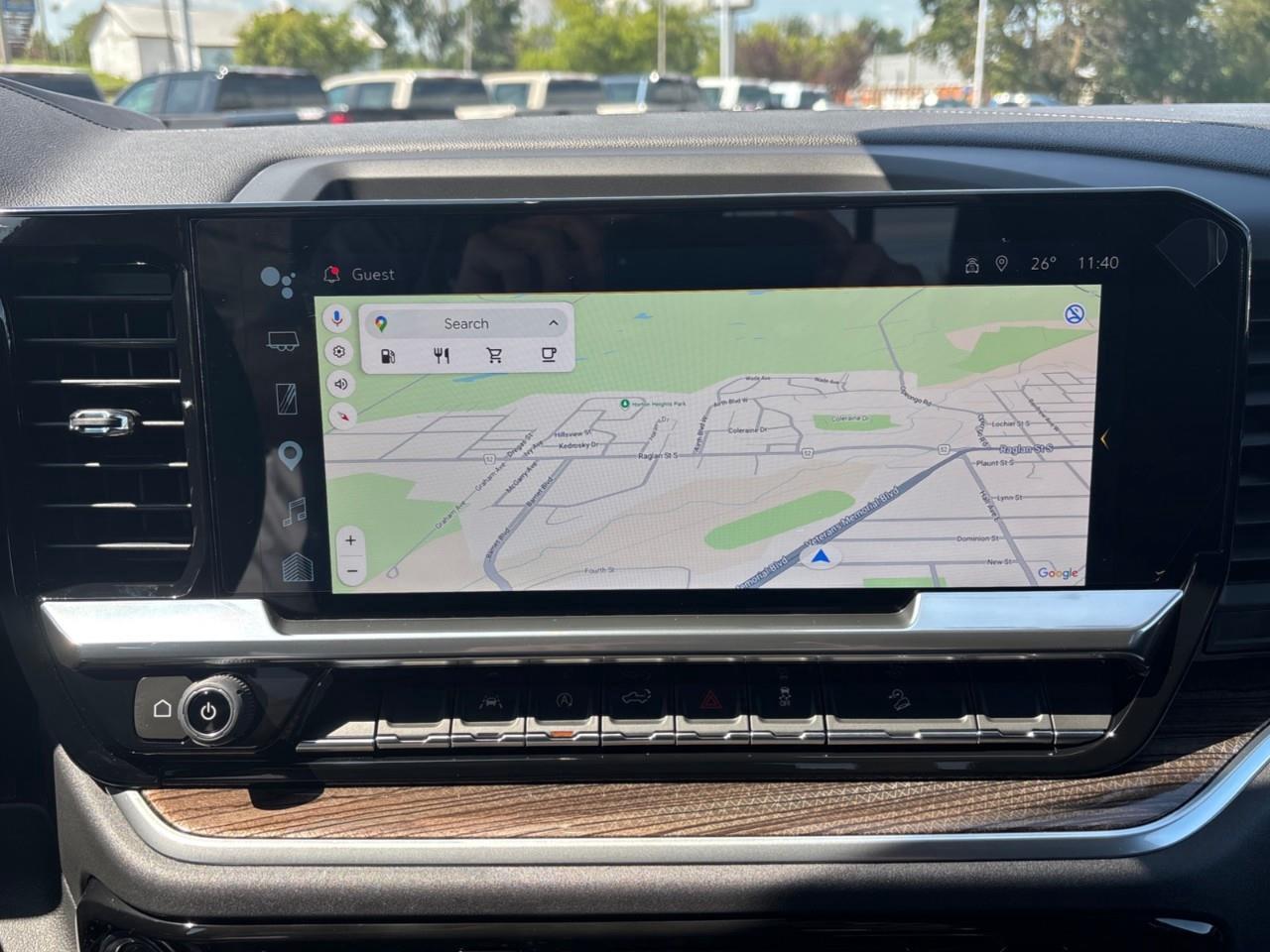 2026 Chevrolet Silverado 1500 RST New 5 Passenger Crew Cab V8 4X4 Truck with Heated Front Seats, Heated Steering Wheel, Wireless Phone Charging, Dark Appearance Package and a 13.4 Diagonal Touchscreen Radio with Google Built-In, Wirel Photo